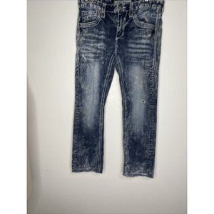 Affliction Ace Fleur Phantom Men's Jeans Acid Wash Mens Size 32 x 30